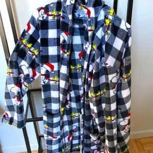 Plush Snoopy Robe with Hood